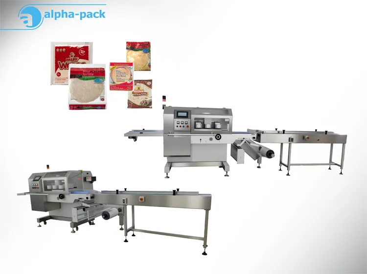 AHP-700BBI-S3 Intermittent Bottom Film Flow Wrapper Machine