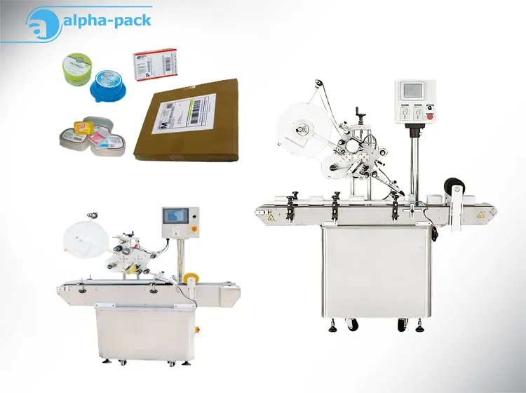 ALB-210 Automatic Top Flat Labeling Machine
