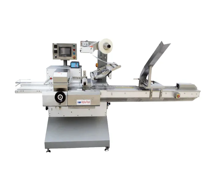 ahp-500-s3 servo driven top film horizontal flow wrapper machine