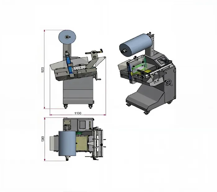 swing-600 multi-function wrapping packing machine