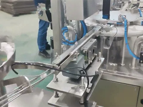 9888L Rotary Type Filling and Capping Machine with Single Lane Design