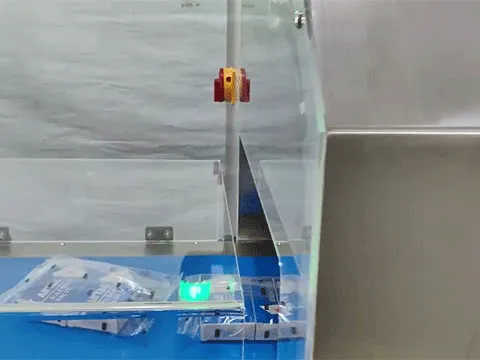 AHP-750BB-S4 Bottom Film Flow Wrapper Machine