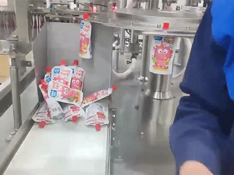 AP-12BT-2 Double Heads Rotary Fill + Cap Machine